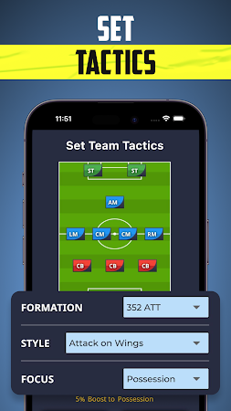 Segunda imagem de jogabilidade de Ultimate Football Club Manager